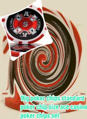 Ace casino poker chips