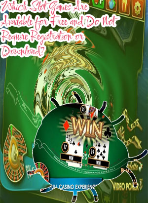 Free slots and poker games