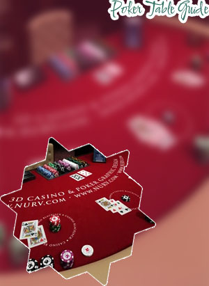 Full poker table