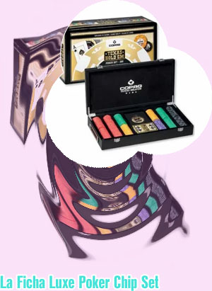 Luxury poker chip set