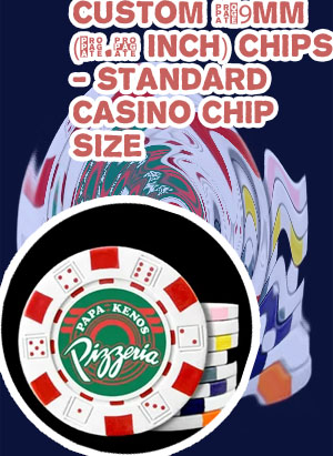 Order custom poker chips