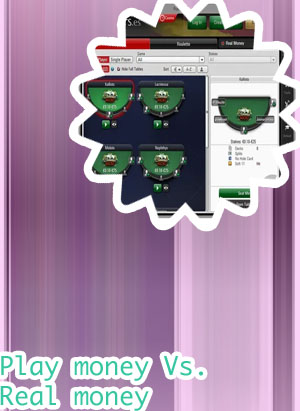 Play money to real money pokerstars