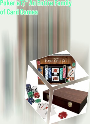 Poker chip and card set